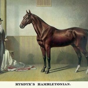 Rysdyk's Hambletonian by Currier & Ives - Art Print