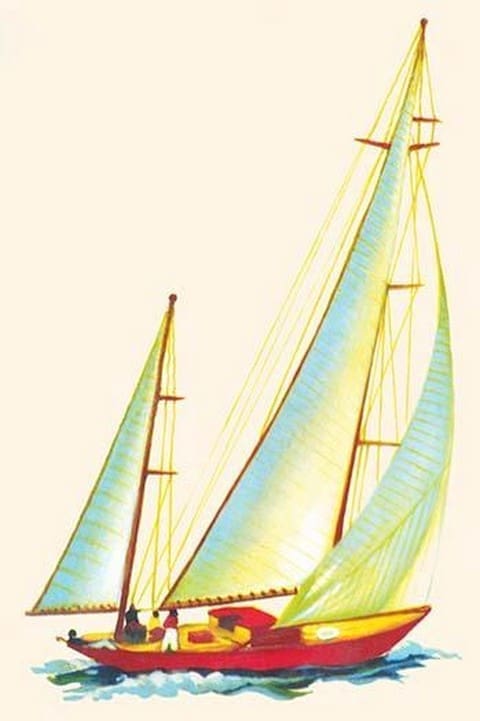 Sailing - Art Print