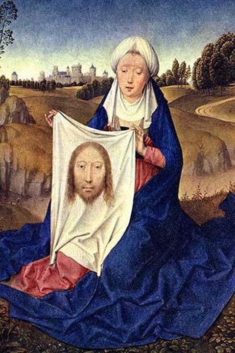 Saint Veronica by Hans Memling - Art Print