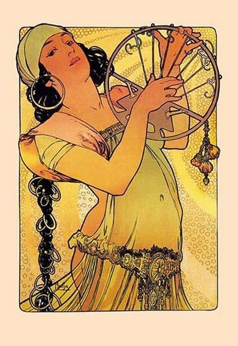 Salome by Alphonse Mucha - Art Print