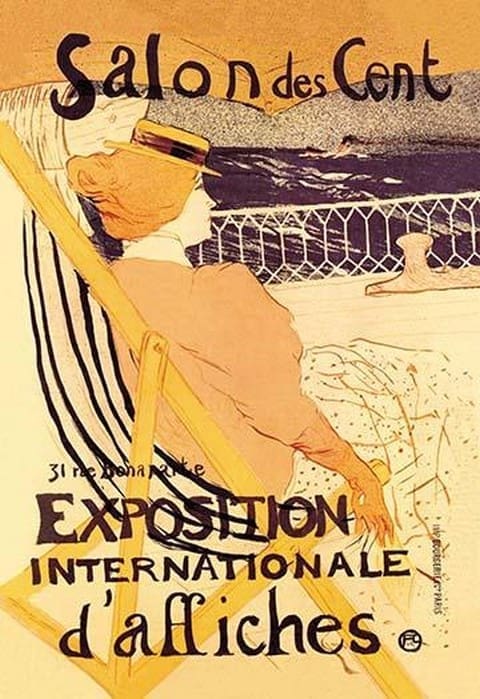 Salon des Cent: Exposition Internationale d'Affiches by Henri de Toulouse-Lautrec - Art Print