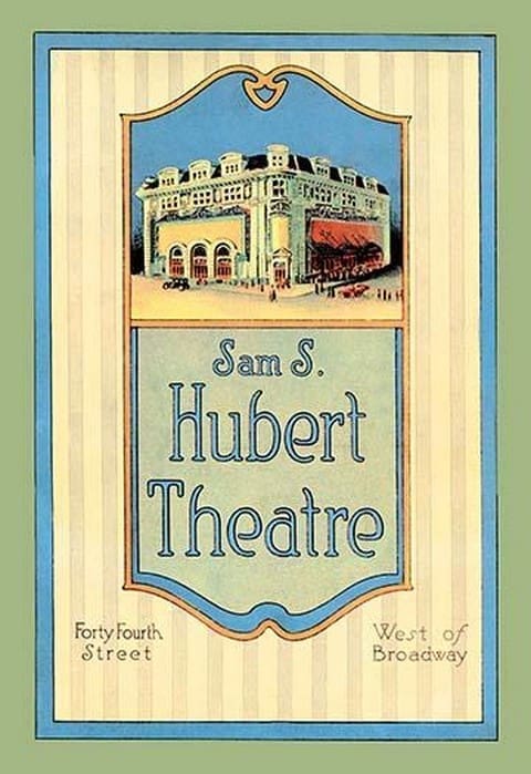 Sam S. Hubert Theatre - Art Print