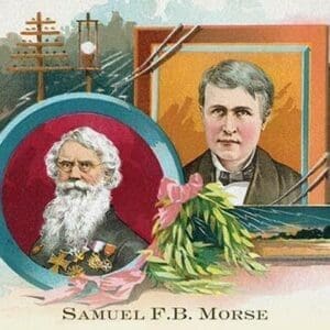 Samuel F.B. Morse by Sweet Home Family Soap #2 - Art Print