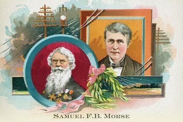 Samuel F.B. Morse by Sweet Home Family Soap #2 - Art Print