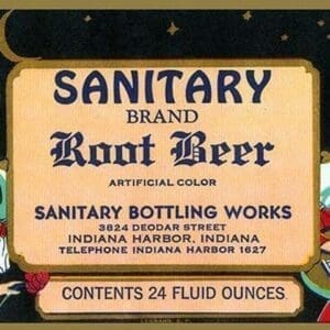 Sanitary Brand Root Beer - Art Print