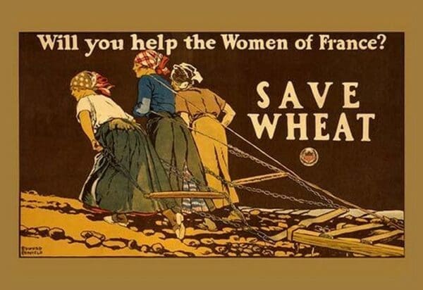 Save Wheat by Edward Penfield - Art Print