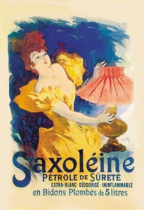 Saxoleine by Jules Cheret - Art Print