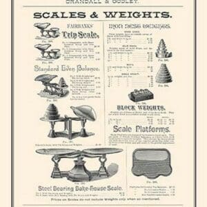 Scales & Weights - Art Print