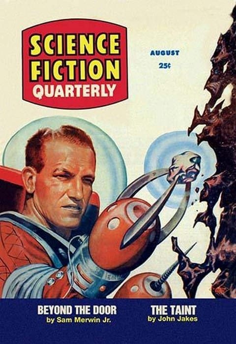 Science Fiction Quarterly: Astronaut Miner - Art Print