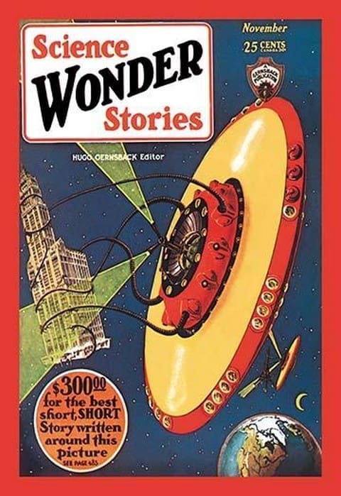 Science Wonder Stories: Invasion of the Landmark Snatchers - Art Print