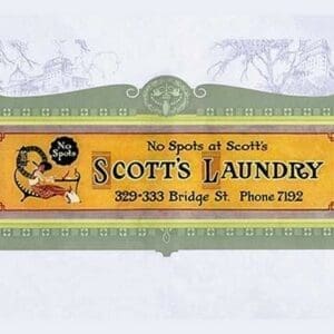 Scott's Laundry - Art Print