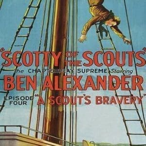 Scotty of the Scouts - A Scouts Bravery - Art Print