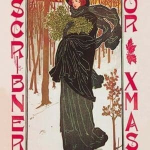 Scribner's for Xmas by Louis Rhead - Art Print