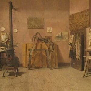 Sculptor's Studio by Louis Moeller - Art Print