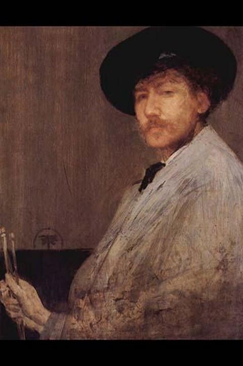 Self Portrait by James Abbot McNeill Whistler - Art Print