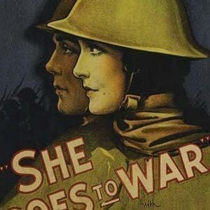 She Goes to War - Art Print