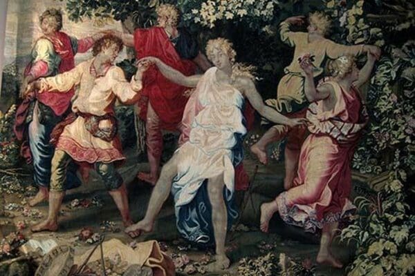 Shepherds and Shepherdesses Dancing - Art Print