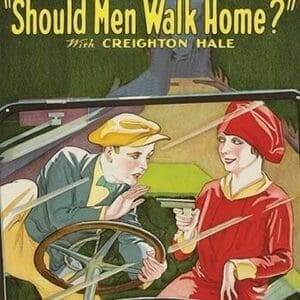 Should Men walk Home? - Art Print