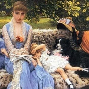 Silence by James Tissot - Art Print