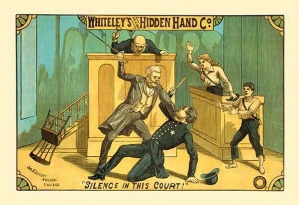 Silence in this court! by J.B. Jeffrey - Art Print