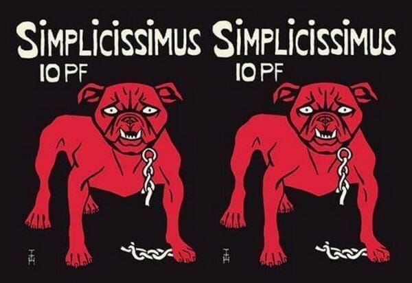 Simplicissimus by Thomas Theodor Heine - Art Print