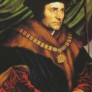 Sir Thomas More by Hans Holbein the Younger - Art Print