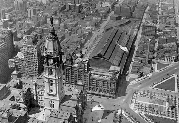 Sky View of City Hall