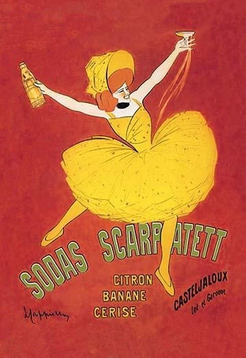 Sodas Scarpatett by Leonetto Cappiello - Art Print