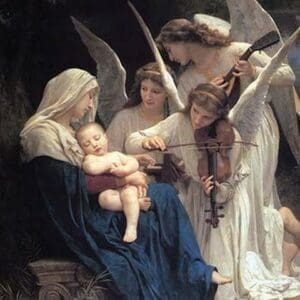 Song of the Angels by William Bouguereau - Art Print