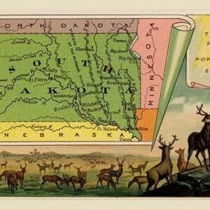 South Dakota by Arbuckle Brothers - Art Print