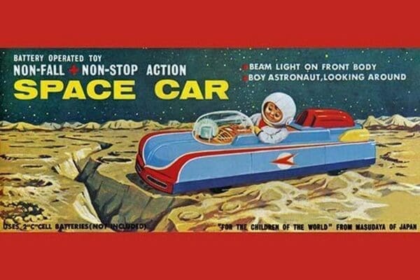 Space Car - Art Print