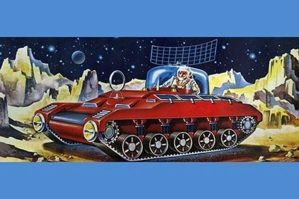 Space Exploration Tank - Art Print