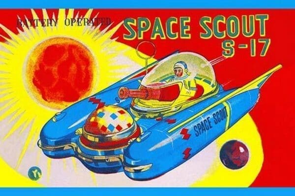 Space Scout S-17 - Art Print