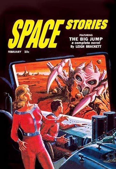 Space Stories: Space Monster Attack - Art Print