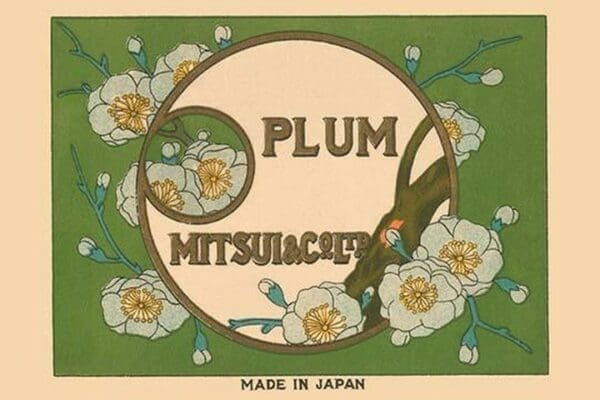 Special Selection Plum by Matsui - Art Print