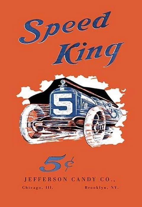 Speed King - Art Print