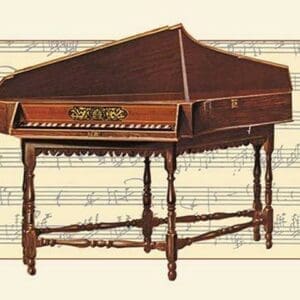 Spinet by Theodore Thomas - Art Print