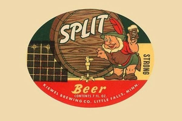 Split Beer - Art Print