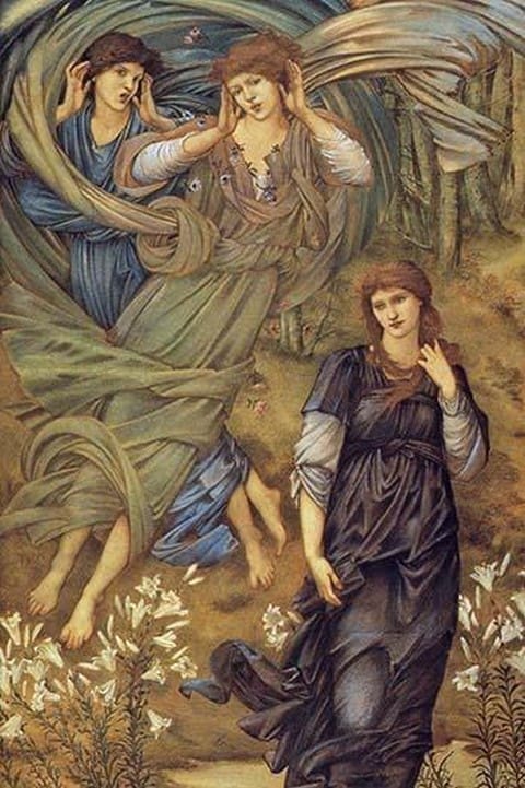 Sponsa de Libano by Edward Burne-Jones - Art Print