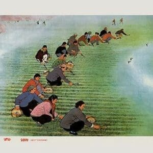 Spring Cultivation by Li Feng-Lin - Art Print