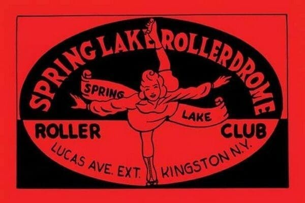 Spring Lake Rollerdome Roller Club - Art Print