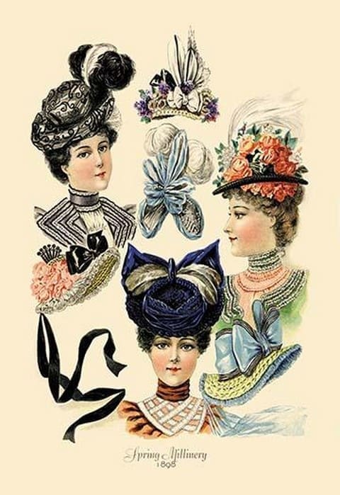 Spring Millinery - Art Print