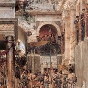 Spring by Sir Lawrence Alma-Tadema - Art Print