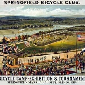 Springfield Bicycle Club - Art Print