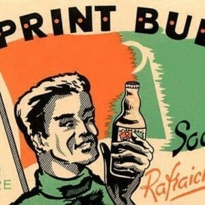 Sprint Bull Soda - Art Print