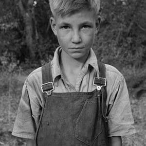 Squatter Boy by Dorothea Lange - Art Print