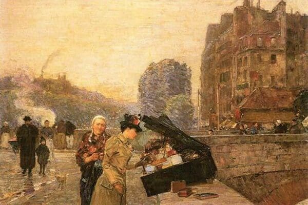 St Michel by Frederick Childe Hassam - Art Print