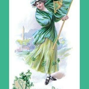 St. Patrick's Day Green - Art Print