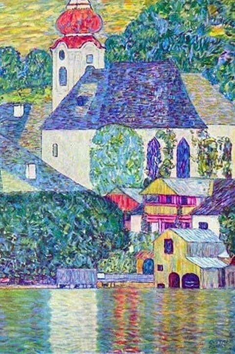 St. Wolfgang Church by Gustav Klimt - Art Print