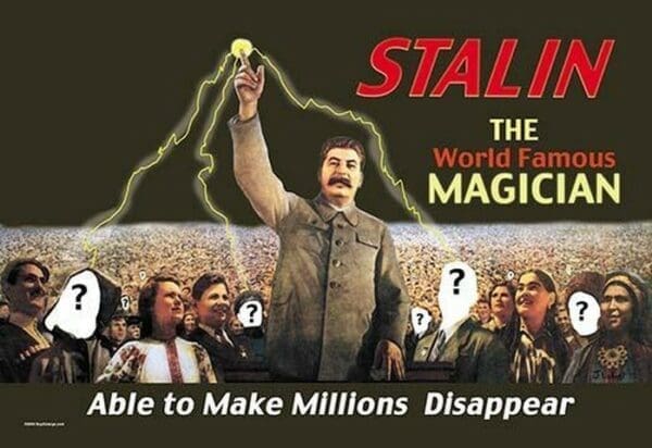 Stalin: The World Famous Magician by Wilbur Pierce - Art Print